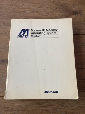 Microsoft MS-Dos Betriebssystem 5.0 Minta - 1991