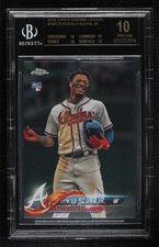 2018 Topps Chrome Update Target Exclusive Ronald Acuna Jr BGS 10 BLACK LABEL 1j6