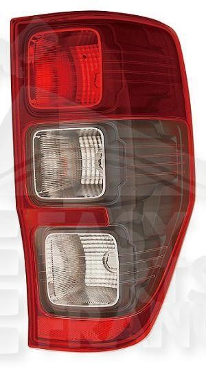 Feu arrière droit blanc rouge Ford Ranger pour réparer un phare cassé
