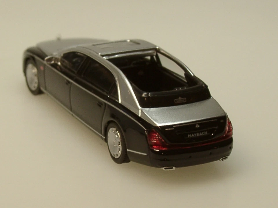 Micro City Maybach 62S, schwarz/ silber - 87MC000026 - 1:87 - Bild 4 von 4