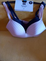 Pk 2 F&F Soft None Wired T Shirt Bras 34 A Brand New