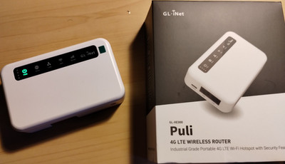 GL.iNet GL-XE300 Puli 4G LTE Unlocked Portable Wi-Fi Hotspot Router