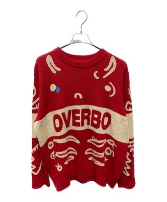 CHARLES JEFFREY LOVERBOY KNIT Size: XL Men Red