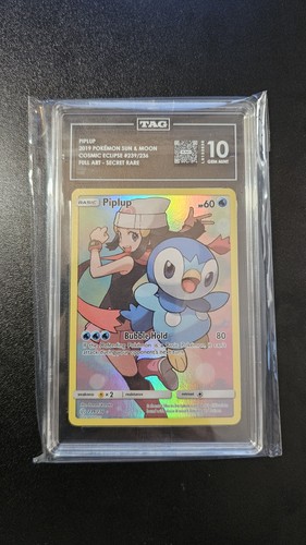 Piplup graded TAG 10 for sale on eBay
