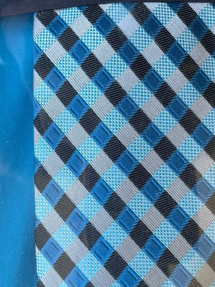 New Men's Cotton Blend Dress Shirt with Tie Large 16-16.5  Size 32-33 Foto 2 de 4