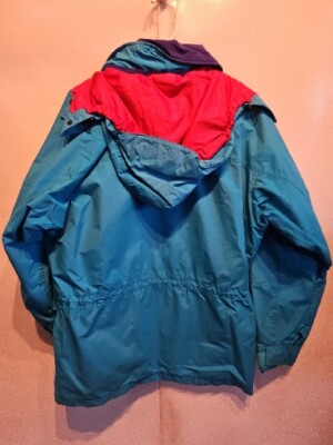 スキー 90s THE NORTH FACE VEAL GORE-TEX Vintage 1990s The North Face GORE-TEX Blue Mountain