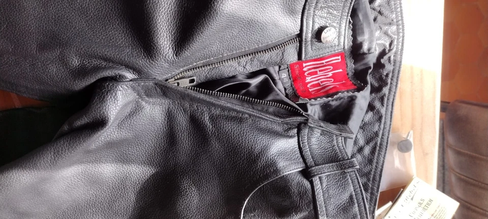 Pantalon cuir à lacets Last Rebels T44 - Photo 3/4