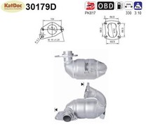 ✅ Katalysator für Dacia Logan/Sandero, Nissan Note/NV200, Renault, Euro 4