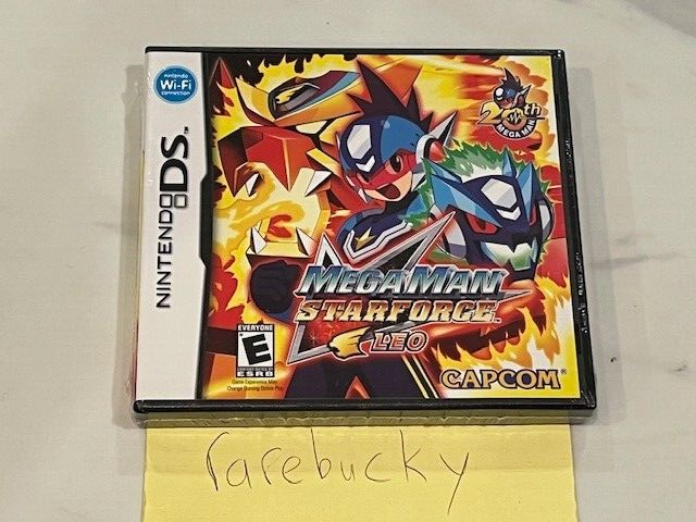 Mega Man Star Force Leo (Nintendo DS) NEW SEALED, NEAR-MINT, RARE