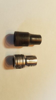 Snap-on 3/8'' Dr TORX E12  Socket FLE120 & Vim products Torx  VS610 E10 2pcs #108