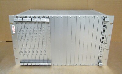 Spirent Abacus Stromkreisgenerator Netzwerksimulator mit 17x Schnittstellenmodulen