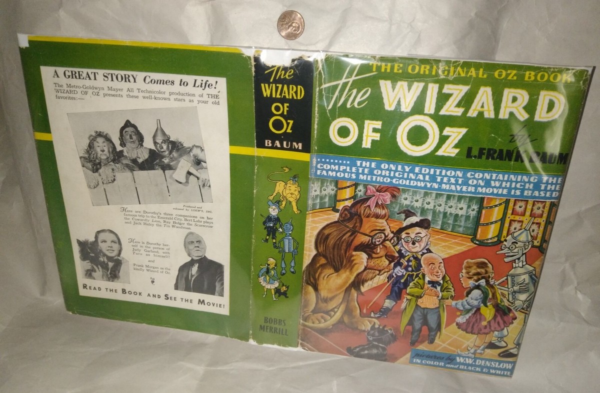 The ORIGINAL OZ BOOK The WIZARD OF OZ L Frank Baum c. 1903 ~ 1939