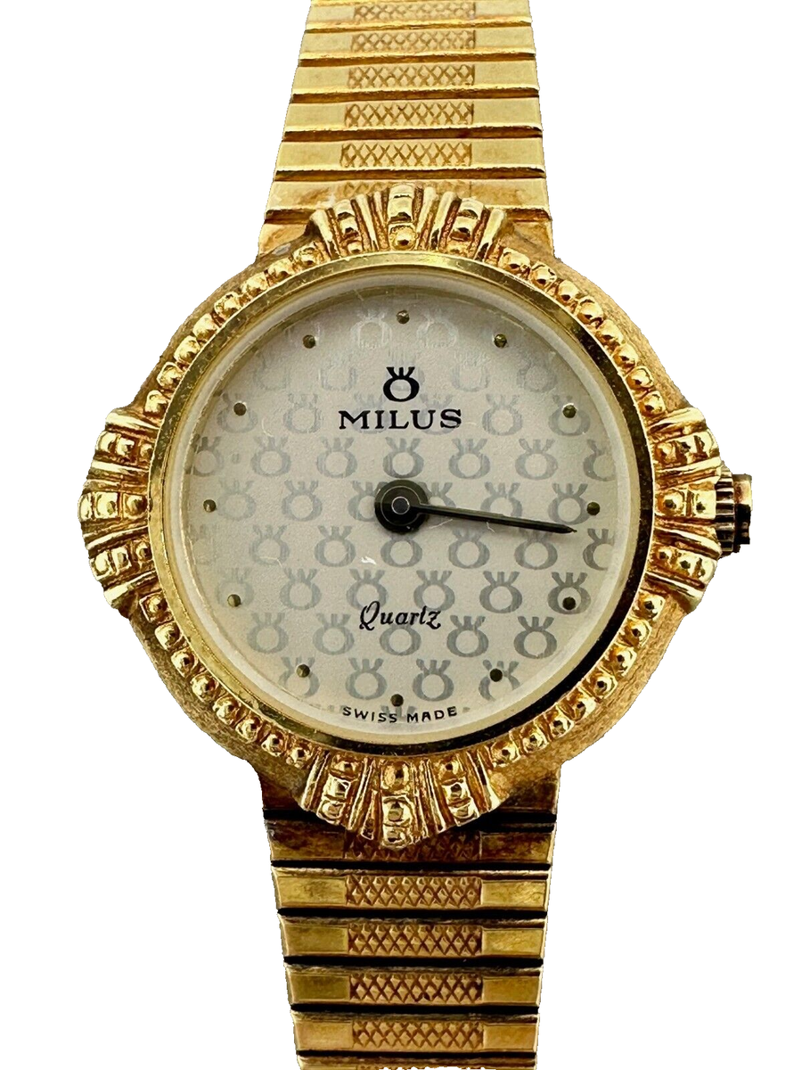 RARE Vintage Gold Ladies Milus Watch | eBay RARE Vintage Gold Ladies Milus Watch | eBay