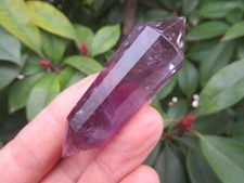 12 sided Natural Amethyst Vogel Style Quartz Crystal  DT Wand Superb 25.9g