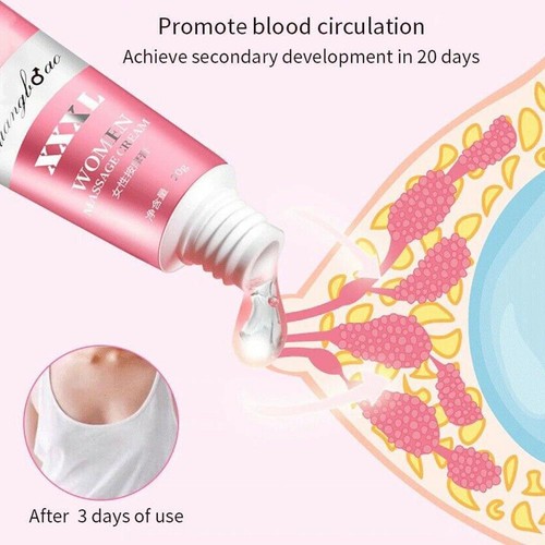 Natürliche Hormonfreie Brust Massage Creme Brustvergrößerung Creme für Frauen...| - Bild 7 von 11