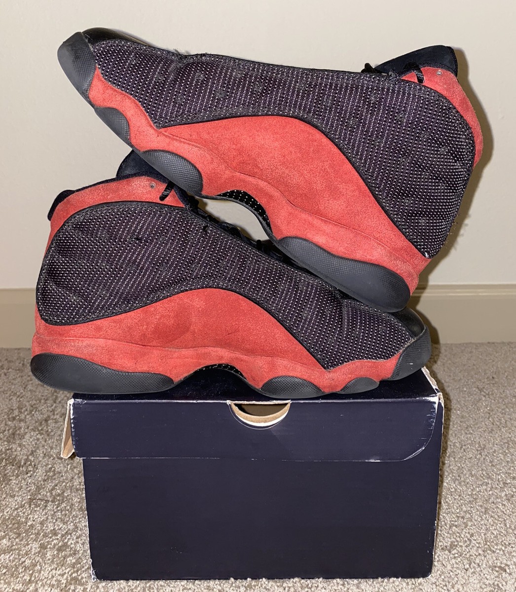 Nike Jordan Air Retro 13 XIII Bred 2013 8 Red Black Varsity Nike Jordan Air Retro 13 XIII Bred 2013 8 Red Black Varsity