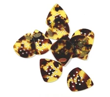 Pickboy Guitar Picks Pos-a-grip .75mm Heavy 10 Pack Celluloid Jazz