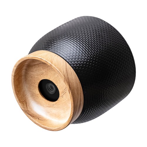 Better Homes and Gardens 8 inch Channing Woven Black Ceramic Planter - Picture 6 of 8