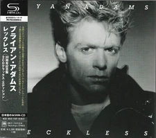 Brian Adams Reckless 30th Anniversary 2CD Deluxe Edition SHM-CD Japanese Edition
