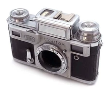 Soviet Arsenal copy of Contax III Zeiss Ikon CHROME camera BODY