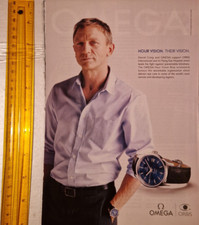 OMEGA: HOUR VISION. THEIR VISION  - 2011 WATCH ADVERT - 10X7 IN WALL ART