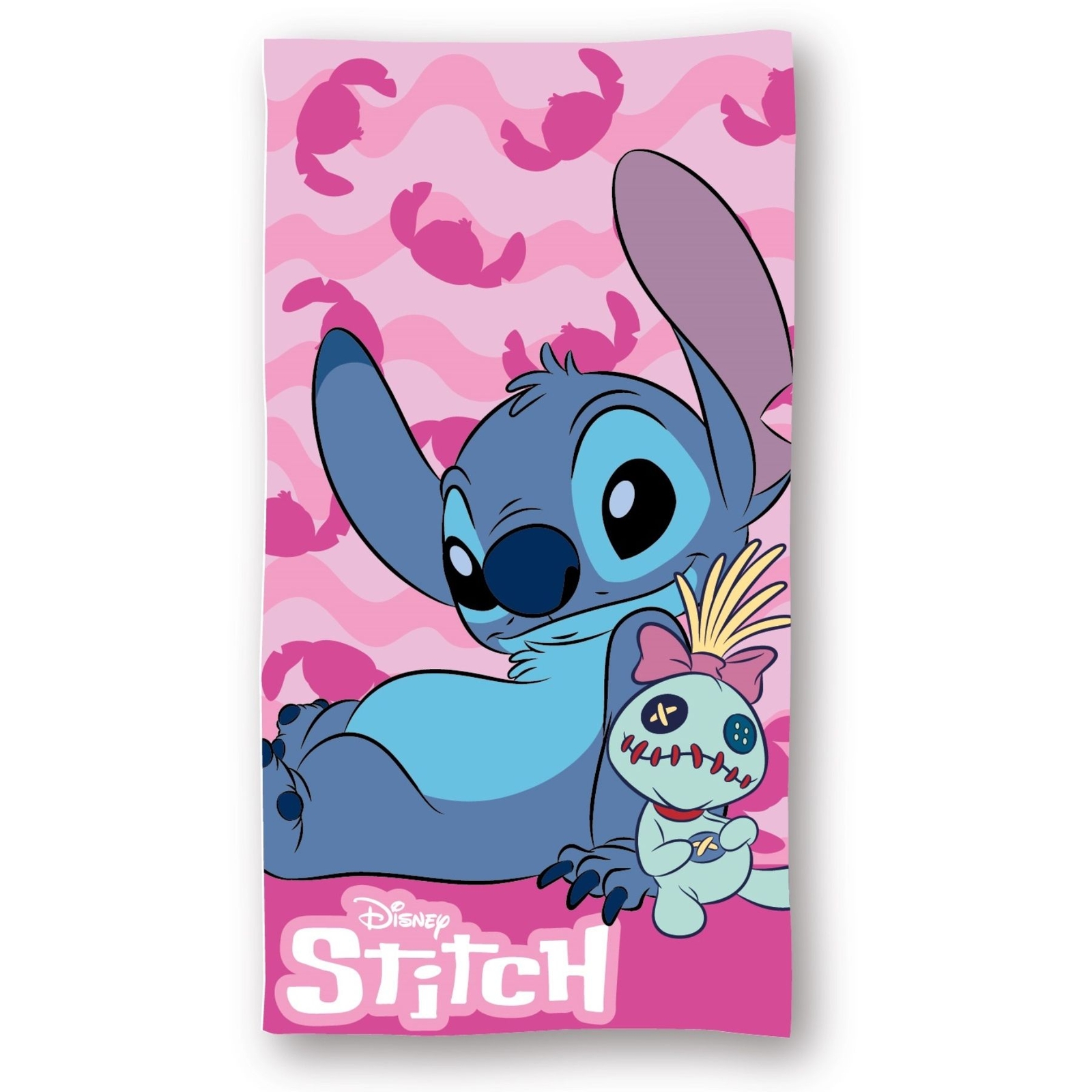 Салфетка для рукоделия Disney Lilo - Stitch Weiches Mikrofaser-Badetuch 140x70 см 3190₽