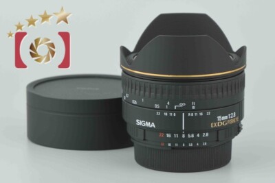【中古】 SIGMA 15mm F2.8 EX DG FISHEYE NIKON レンタル - SIGMA(シグマ)15mm F2.8 EX DG DIAGONAL FISHEYE