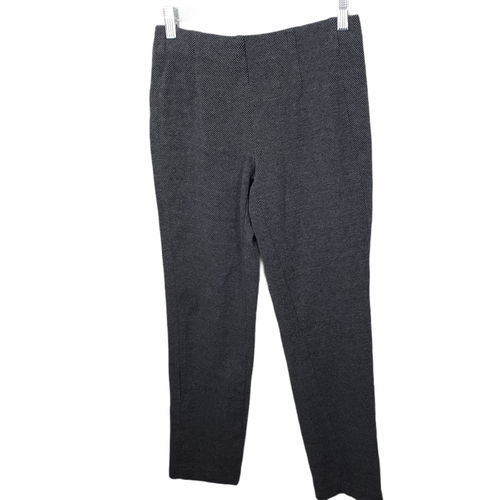 J Jill Womens Ponte Slim Leg Pants gray 