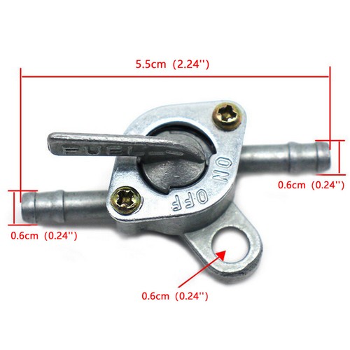 Universal 6mm Inline Petcock Motorcycle/Quad/Lawnmover Petrol Fuel BaYHUKYNUKEI - Bild 3 von 6