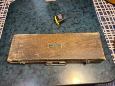 Antique 1800’s Physicians Haussmann & Dunn Surgical Instruments Wood Box 17” X 5