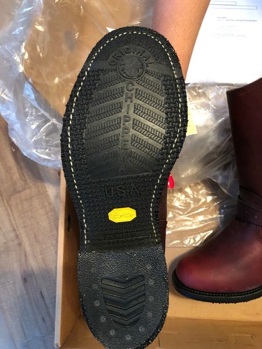 chippewa 1949 original engineer boots