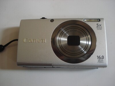 Very Nice Canon PowerShot A2300 Digital Camera - Silver | eBay