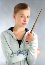 Clemence Poesy "Harry Potter" autograph signed 20x30 cm picture