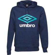 Image of Umbro Mens Hoody Navy/Ceramic/White NEW (All Sizes)