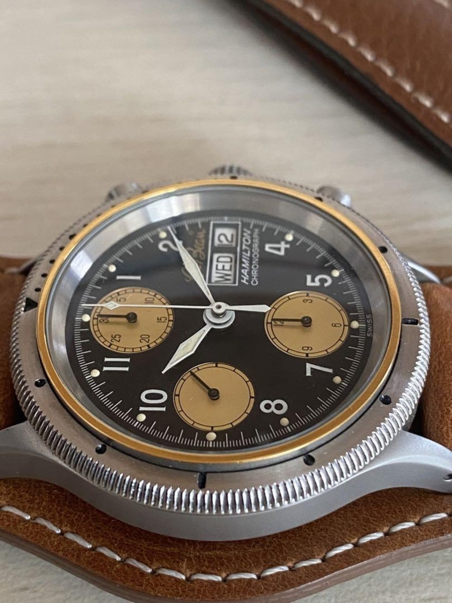 Hamilton Khaki LLBean Automatic Chronograph Watch | eBay Hamilton Khaki LLBean Automatic Chronograph Watch | eBay