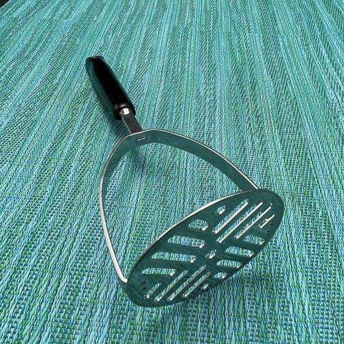 Ekco Black Atomic Starburst Potato Masher Kitchen Utensil MCM Vintage USA - Picture 4 of 8