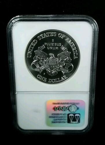 2001 P CAPITOL S$1 Commemorative Silver Dollar NGC MS70 #2175 - Picture 3 of 3