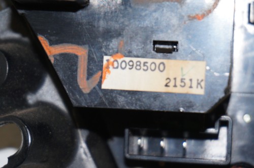 1992 - 1994 C4 Corvette Headlight Switch Driver Side Damaged Used 10098500 GM - Picture 5 of 8