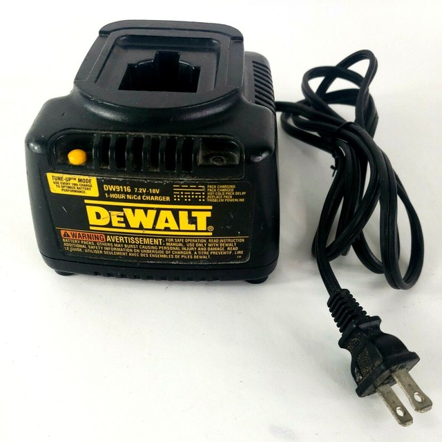 DEWALT DW9116 7.2V18V 1 Hour Battery Charger for sale online eBay
