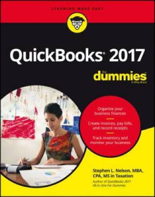 QuickBooks 2017 For Dummies (Quickbooks for Dummies) - Paperback - GOOD