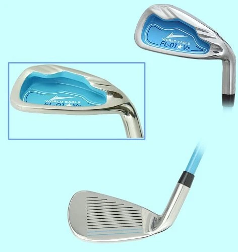 NEW Ladies WORLD EAGLE FL-01-V2 Iron Set 6-9 Pw Sw 6pc RH Women Graphite - Image 3 of 4