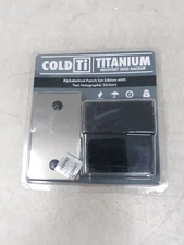 Titanium Bitcoin Seed Plates for Ultra-Secure Crypto Seed Phrase Storage