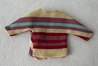 Mattel Barbie Vintage Francie Striped Top Shirt #1272 Sweater