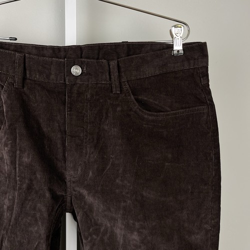Brooks Brothers Corduroy Pants Mens 36x32 Dark Chocolate Brown Straight Leg - Picture 3 of 7