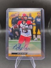 2023 Upper Deck CFL  Bo Levi Mitchell Hamilton Tiger-cats SP #91 Autograph 