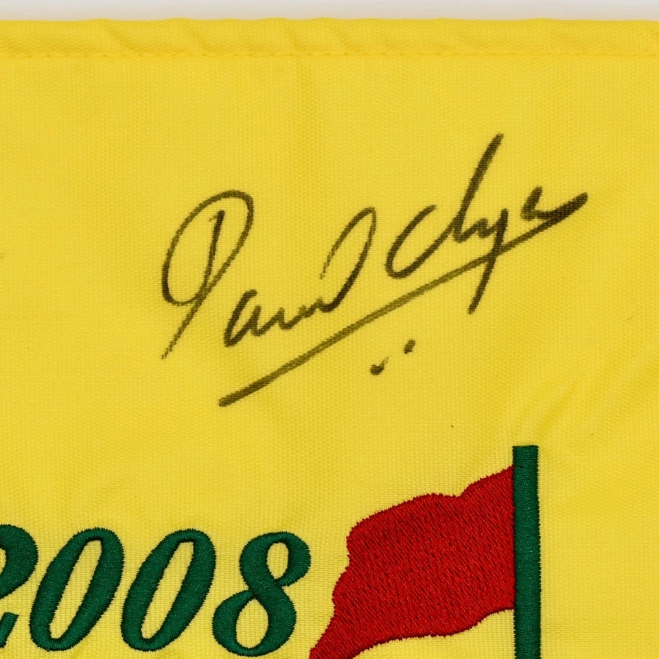 Bandera Masters 2008 firmada por 14, Jack Nicklaus, José María Olazábal, Donald, Cink Foto 4 de 4