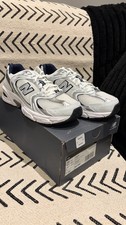 New Balance. 530. White Blue. Womens 6. Men s 4.5.
