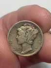 1937-D Silver Mercury Dime, Colorful Album Toning — photo 7