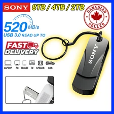 8TB 4TB 2TB 1TB USB 3.0 Flash Drive Metal High Speed Memory Stick Waterproof