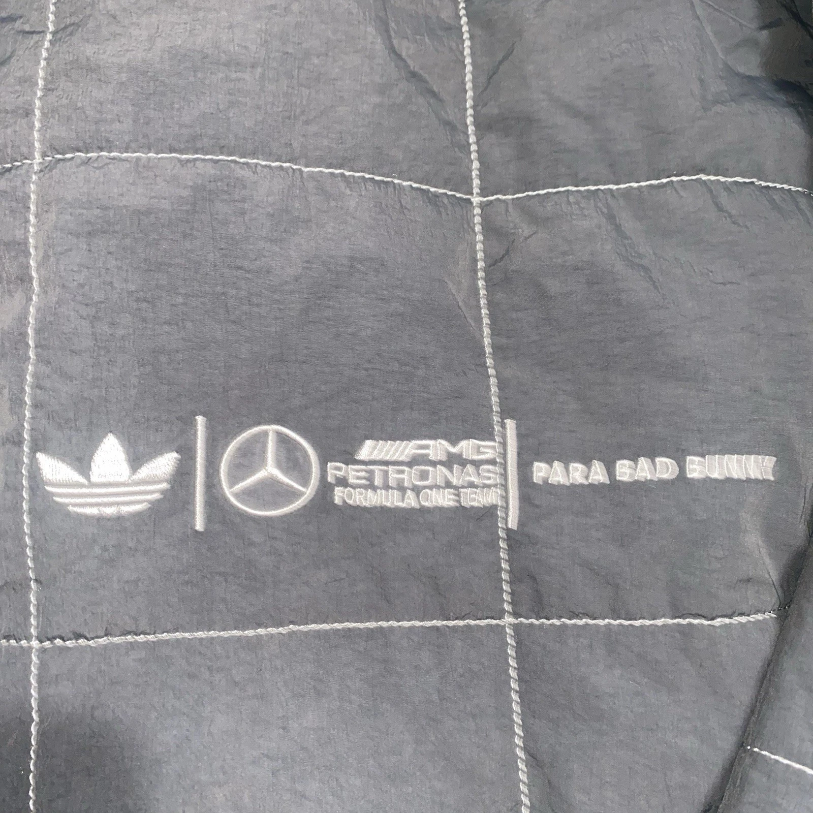 Adidas Para Bad Bunny x Mercedes-AMG Racing Jacket Size 3XL  KH4143  Petronas F1 image 5
